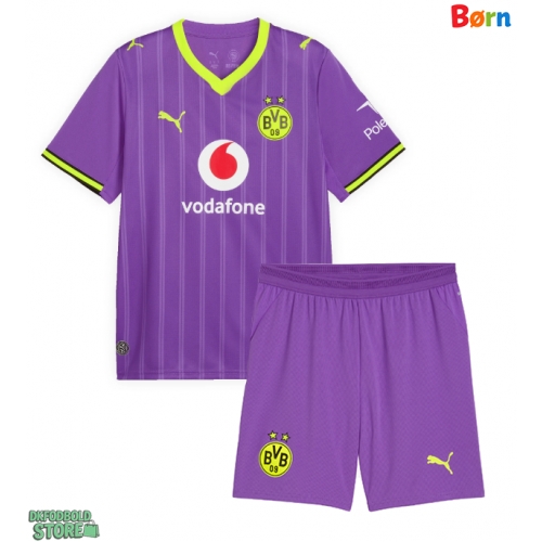 Borussia Dortmund Daniel Svensson #24 Replika Babytøj Tredje sæt Børn 2026-27 Kortærmet (+ Korte bukser)